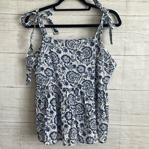 Dip Boho Floral Elastic Tank | SIZE L